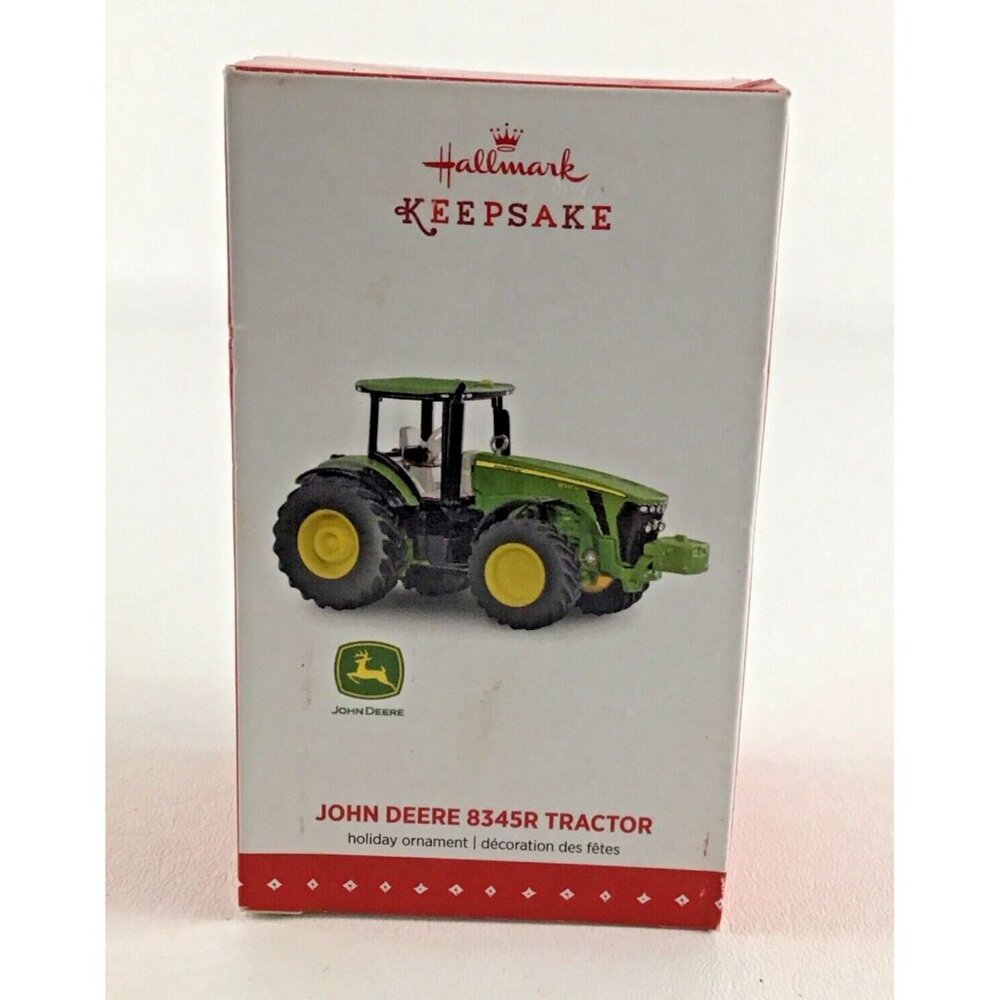 Hallmark Keepsake Christmas Ornament John Deere 8345R Tractor Farm Machine 2015